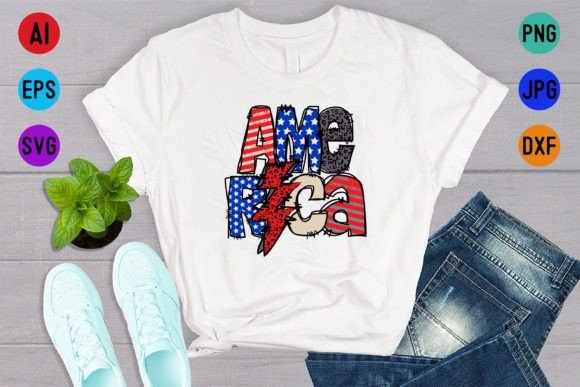 America 4th of July Shirt Design Review