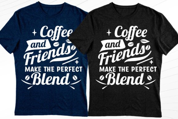 Coffee and Friends T-Shirt Design: Perfect for Graphics