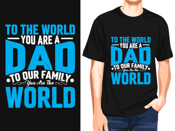 Father's Day T-Shirt Design: A Versatile Graphic Asset