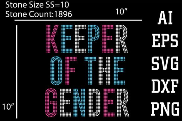 Keeper of the Gender Graphics for T-Shirt Designs