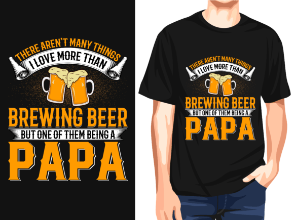 Review: Being a Papa Vector T-Shirt Design for Graphics