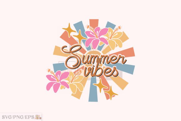 Summer Vibes SVG: A Versatile Graphic for T-Shirt Designs