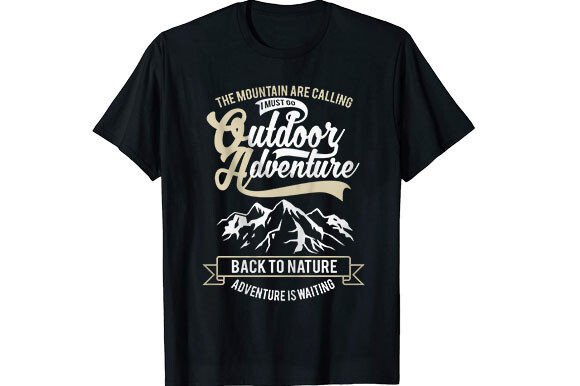 The Mountain Are Calling T-shirt Design